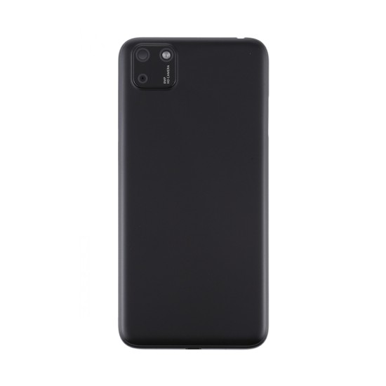 BACK COVER WITH CAMERA LENS HUAWEI Y5P BLACK